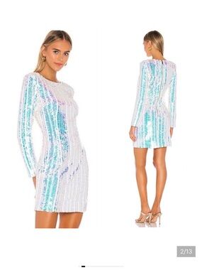NWT - ELLIATT Sequin Mini Dress in Iridescent - SOLD OUT
